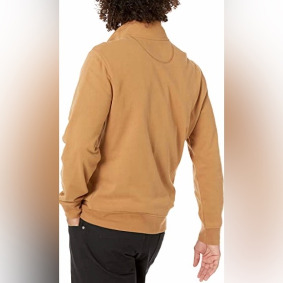 Amazon Essentials Mens Lightweight French Terry Quarter-Zip Mockneck Sweatshirt - Picture 5 of 6